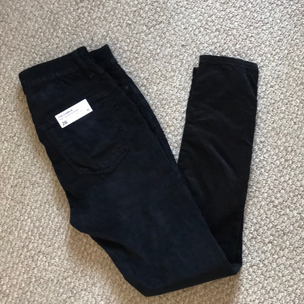 Joe's Jeans Black Skinny Jeans Velvet